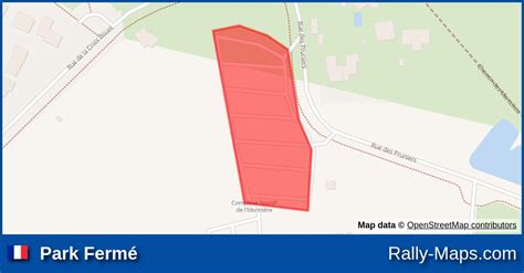 Park Ferm Stage Map Rallye R Gional De La Vie Coupe Rally