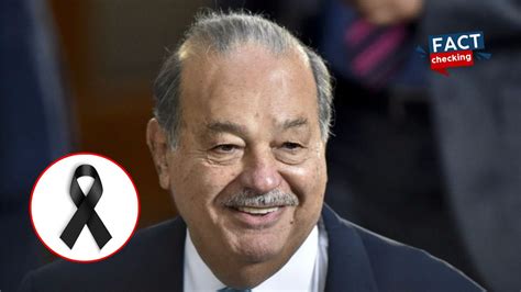 Carlos Slim murió Redes sociales aseguran que el empresario mexicano