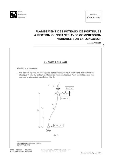 Pdf Flambement Des Poteaux De Portiques Dokumen Tips