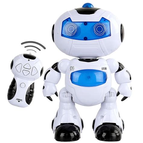 RC Robot Jouet Télécommande Musicale Électronique Jouet Marche Danse