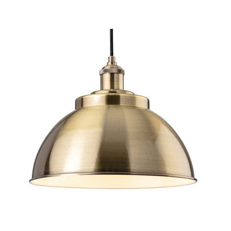 Firstlight Genoa Contemporary Ceiling Pendant Light In Antique Brass Finish 2897ab Lighting