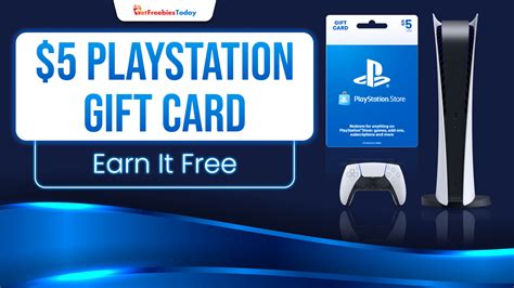 Free $5 Playstation Gift Card | GetFreebiesToday.com