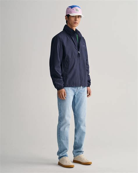 GANT Erkek Lacivert Regular Fit Fermuarlı Ceket 7006321 S 100