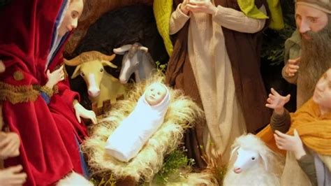 Christmas Scene. Nativity Of Jesus Scene... | Stock Video | Pond5