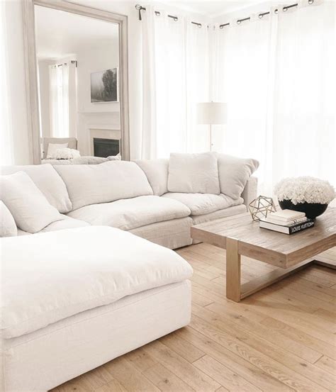 RESTORATION HARDWARE CLOUD SOFA COPYCAT KENDRA FOUND IT White Couch