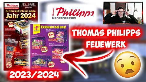 FUNKE FEUERWERK IM DISCOUNTER THOMAS PHILIPPS SILVESTER FEUERWERK