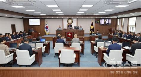 제276회 합천군의회 임시회 회기 마무리