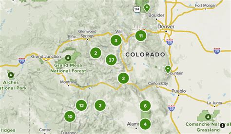 Map Colorado 14ers – Get Map Update