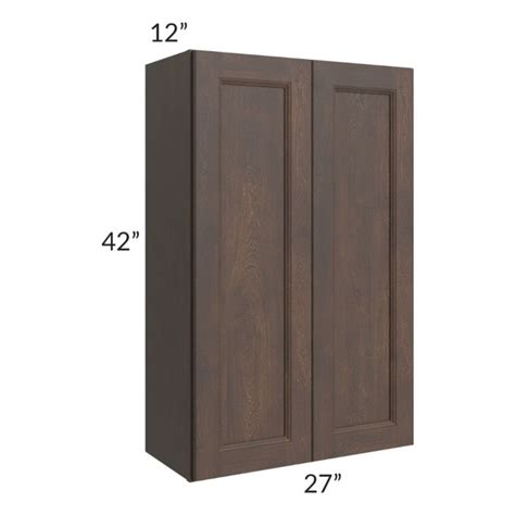 Tuscan Kona Brown 27x42 Wall Cabinet The Rta Store