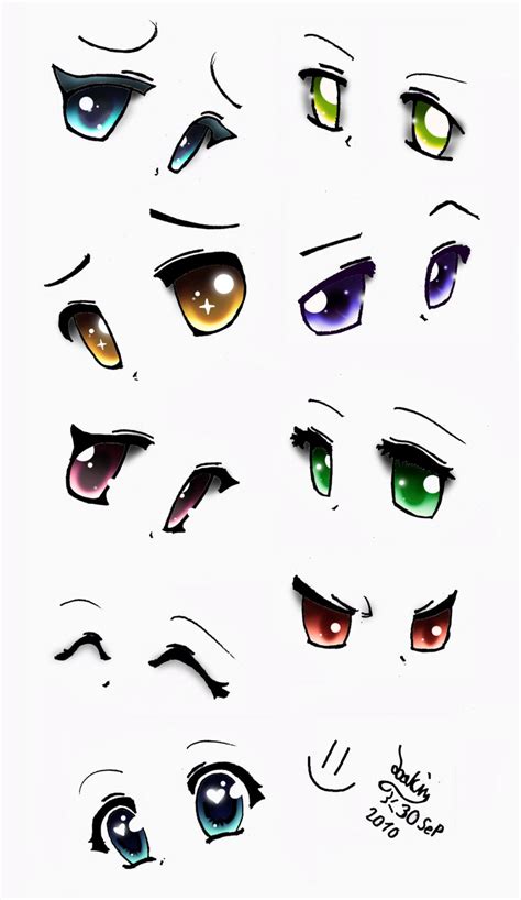 Anime eyes by Joakaha on DeviantArt