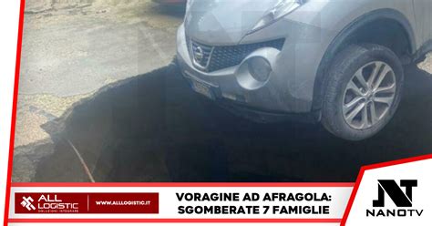 Afragola Napoli Improvvisa Voragine Profonda Metri Famiglie