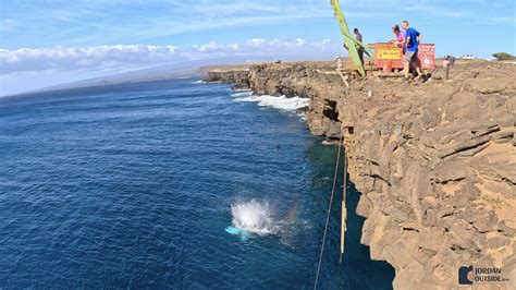 South Point Cliff Dive on the Big Island of Hawaii