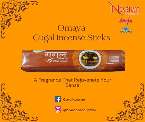 Omaya Premium Gugal Incense Sticks At Rs 190 Pack Floral Incense