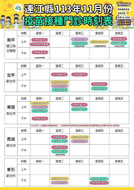 第2階段公費流感及新冠疫苗明開打 馬祖日報