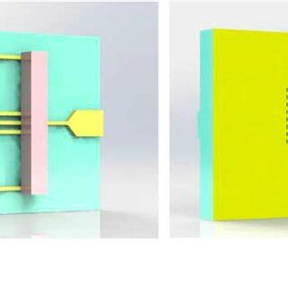 Fabricated thickness detection sensor. (a) topside of sensor, (b) front ...