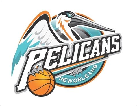 The Awesome Color Scheme Hyper Realistic Pelican Sports Logo