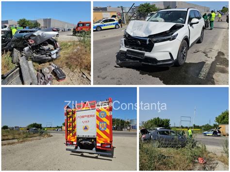 Accident rutier grav la ieșire din municipiul Constanța Mai multe