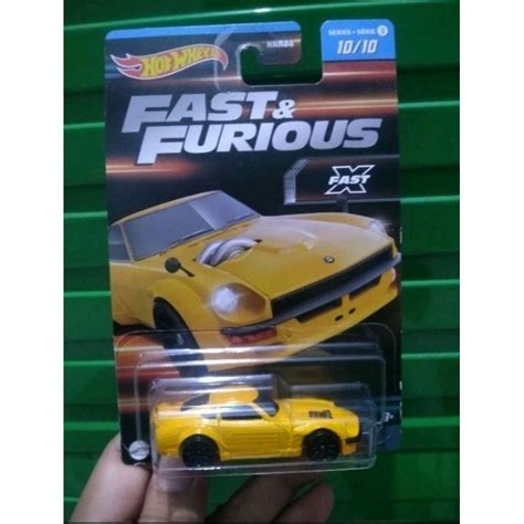 Jual HOT WHEELS FAST AND FURIOUS WAVE 3 DATSUN 240Z CUSTOM Shopee