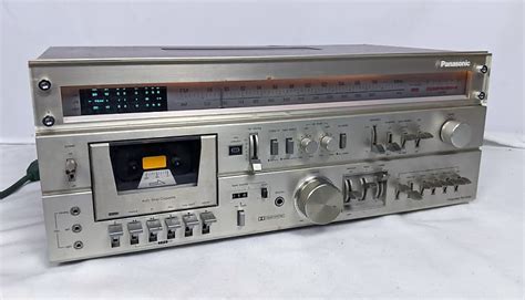 Vintage Panasonic RA 7700 AM FM Integrated Receiver Reverb