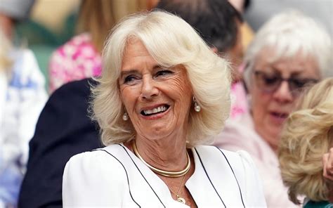 Queen Camilla Attends Wimbledon 2023 Day 10 — Royal Portraits Gallery