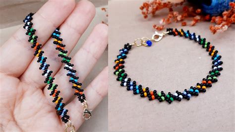 Kolay Renkli Kum Boncuk Bileklik Yapımı Easy Colorful Bracelet Making