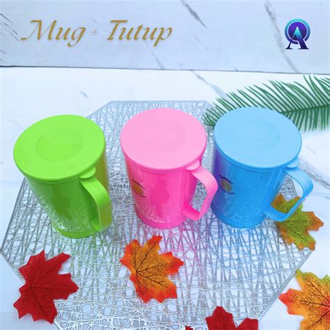 Jual Mug Athena Warna Mug Tutup Gelas Plastik Mug Murah Gelas