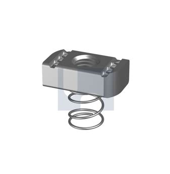 Strut Channel Nut Short Spring Hot Dip Galvanised Australian Fasteners