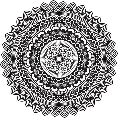 beautiful mandala art, Vector mandala design 7119641 Vector Art at Vecteezy