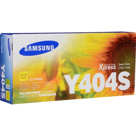 Samsung CLT Y404S Yellow Toner Cartridge 1 000 Pgs Lasertec