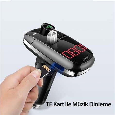 Fogy Earldom Bluetooth Usb3 0 Hızlı Şarj Fm Transmitter Araç Fiyatı