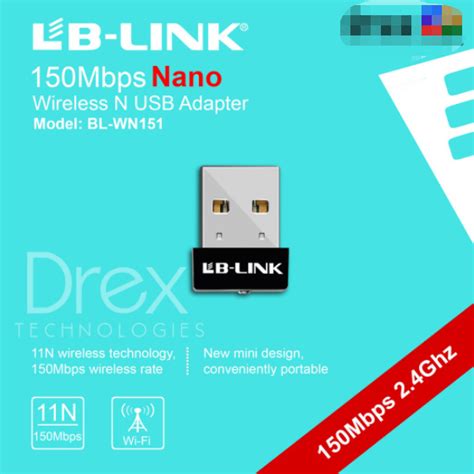 LB LINK 150Mbps Nano Wireless N USB Adapter Lazada PH