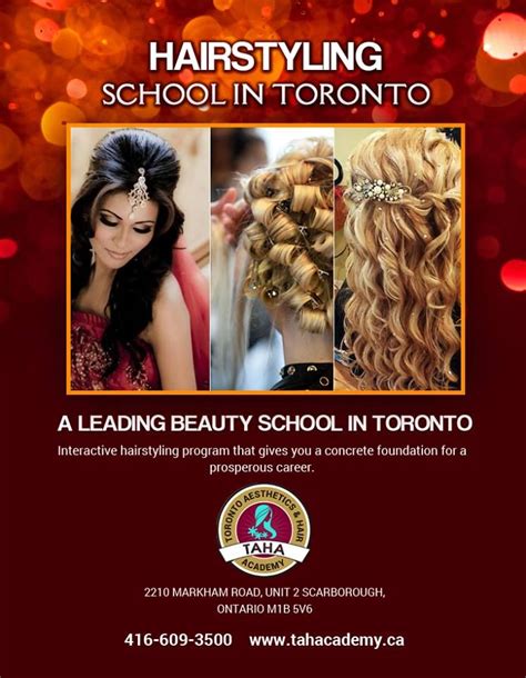 Join Tahacademy - best Hairstyling and Aesthetics School in Toronto ...