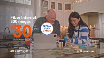 Optimum TV Spot Fiestas Fiber Internet 30 dólares iSpot tv