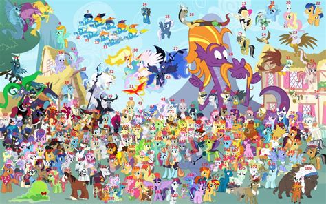 all MLP characters by Sabihthecartoonist77 on DeviantArt