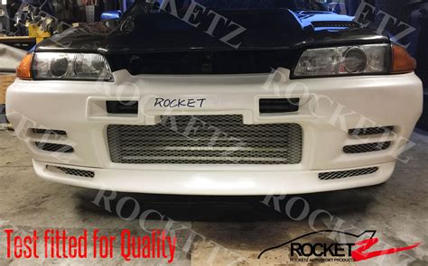 R Gtr Oem Style Pc Front Bumper W Nismo Vents Frp Sale