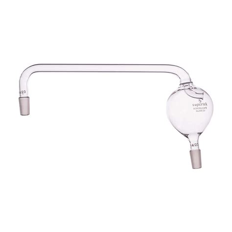 Splash Head Pear Shape Vertical Scientific Lab Equipment