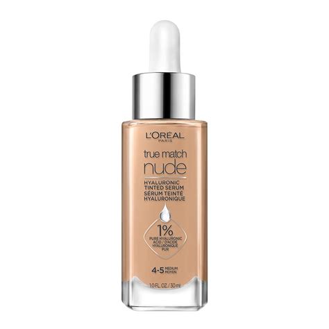 Loreal Paris Base True Match Nude Medium Ml Hyaluronic