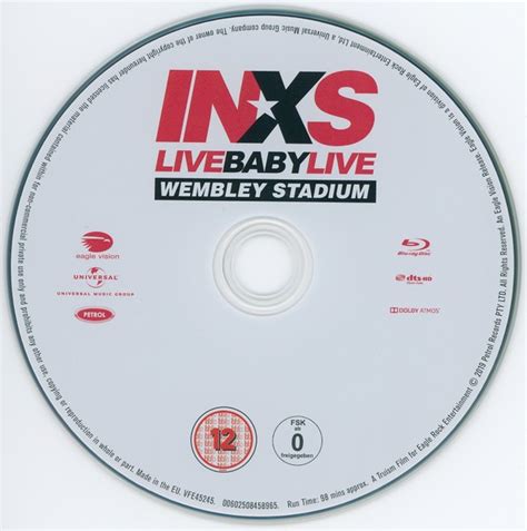 INXS LIVE BABY LIVE WEMBLEY STADIUM America Dvd