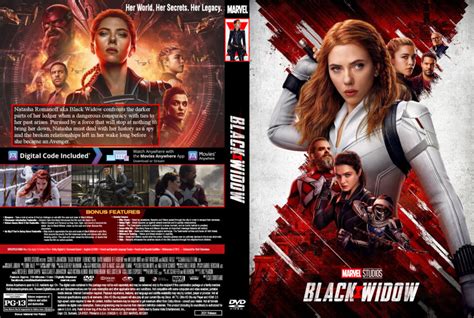 Black Widow (2021) Custom DVD Cover - DVDcover.Com