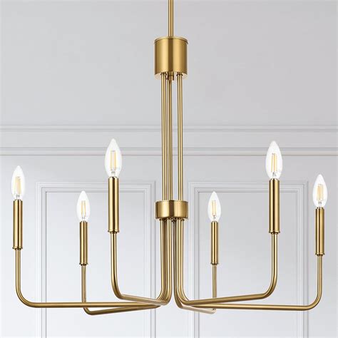 Niloah Modern Gold Chandelier For Dining Room Lights Dining Room