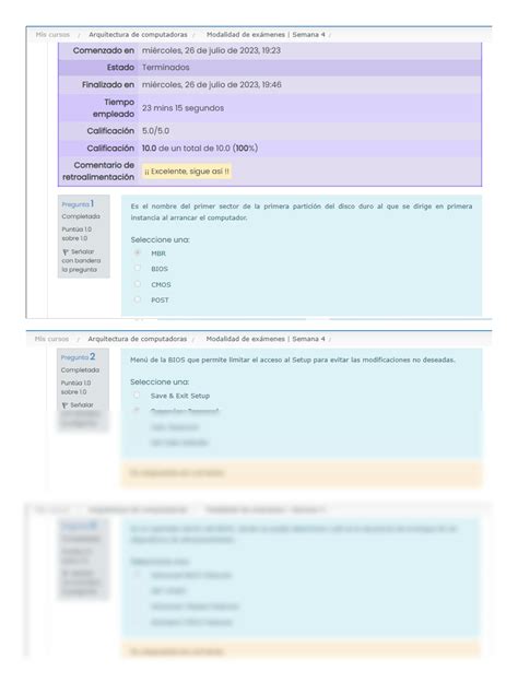 SOLUTION Examen Semana 4 Arquitectura De Computadoras Studypool