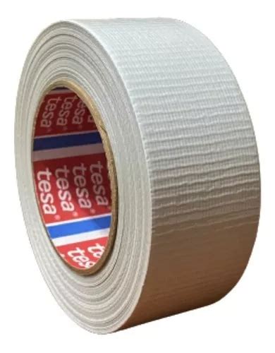 Cinta Americana Duct Tape 48mm X 50m Blanco Tesa Industria