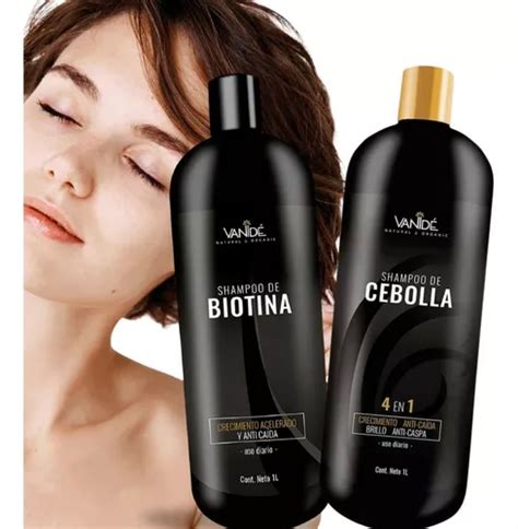 Shampoo Anti caída Crecimiento Biotina Y Cebolla 2pack