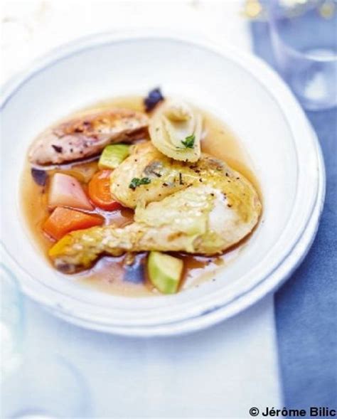 Pot Au Feu De Volailles Pour 6 Personnes Recettes Elle à Table