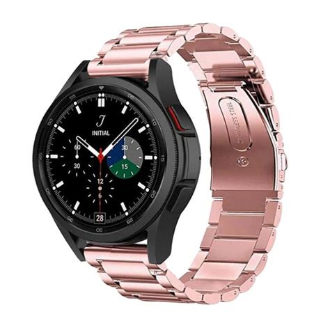 Samsung Galaxy Watch 4 Classic 46mm Stahlarmband Rosa