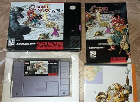 Chrono Trigger Item Box And Manual Super Nintendo