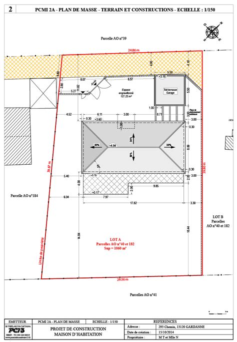 Permis De Construire 13 Comment Faire Un Plan De Masse Maison