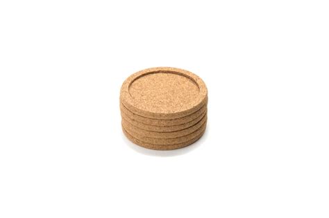 Cork Coasters, Set of 6