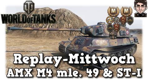 World Of Tanks AMX M4 Mle 49 ST I Starke Panzerung Deutsch