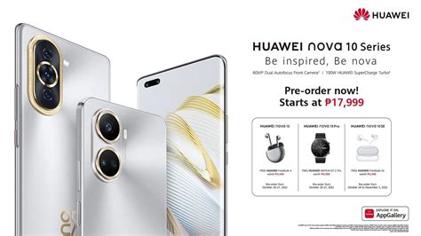 Huawei Nova 10 Pro, Nova 10, Nova 10 SE priced from P17,999 in PH - revü